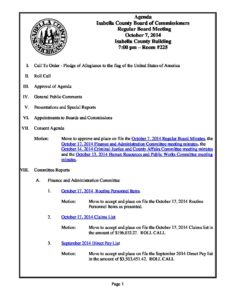 preview image of first page October 21, 2014 Agenda