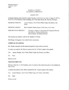 preview image of first page August 8, 2019 Approved Minutes