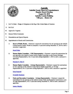 preview image of first page August 20, 2019 Agenda