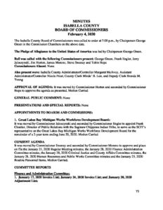 preview image of first page February 4, 2020 Minutes