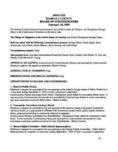 preview image of first page February 18, 2020 Minutes