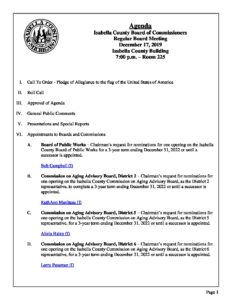 preview image of first page December 17, 2019 Agenda