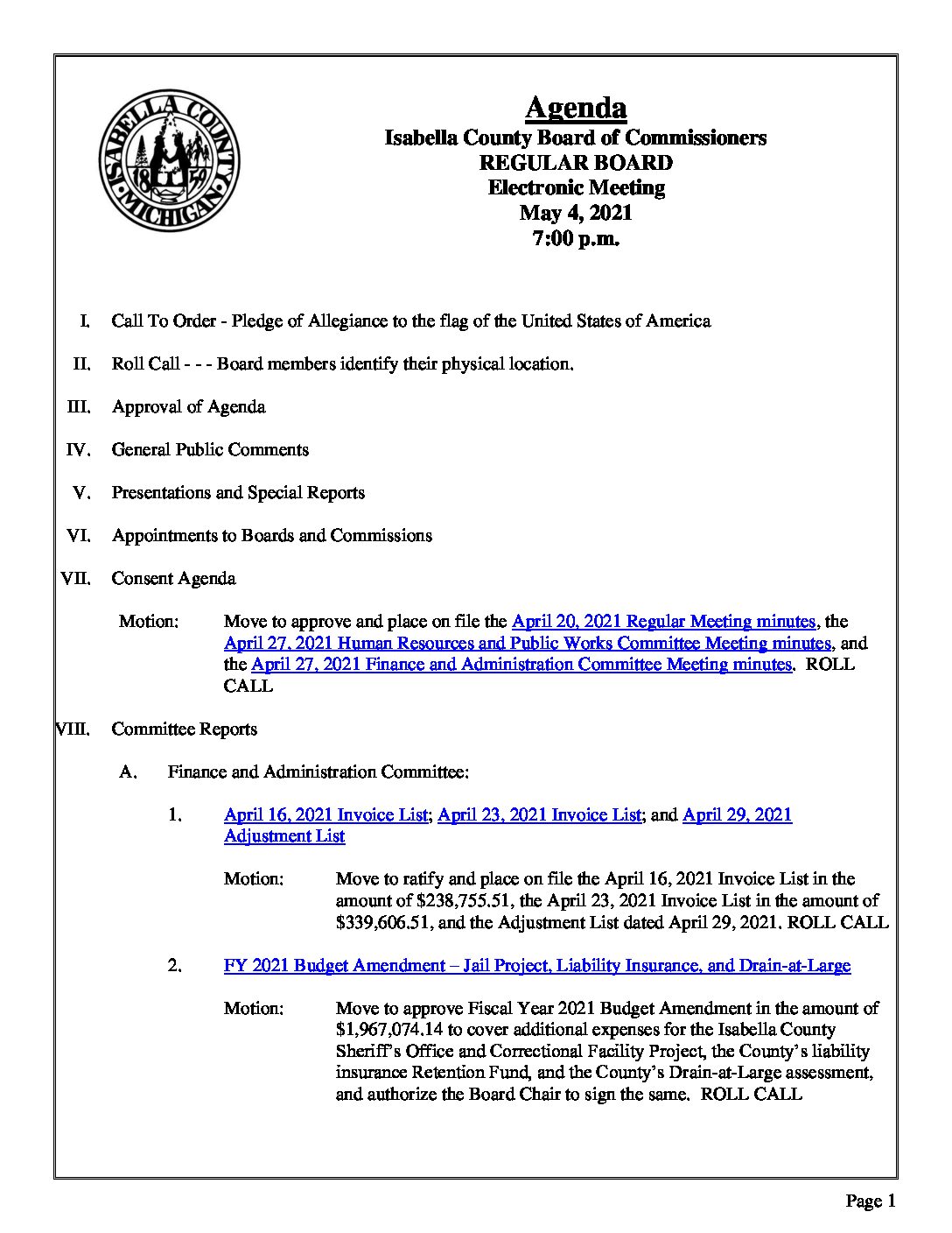 preview image of first page May 4, 2021 Agenda