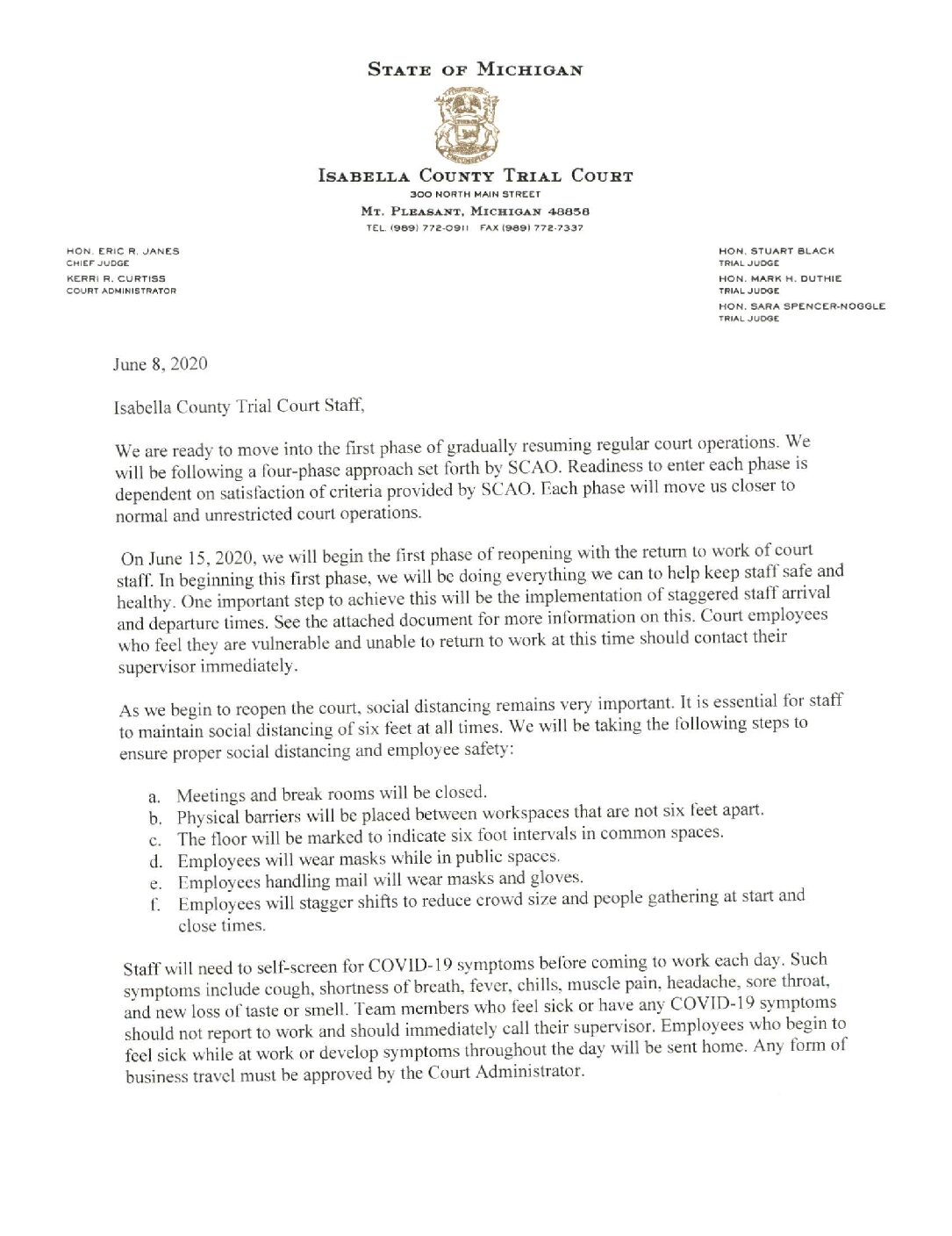 preview image of first page Return to Work