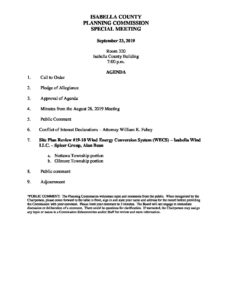 preview image of first page September 23, 2019 Agenda (Special)