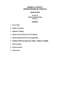 preview image of first page March 20, 2019 Agenda