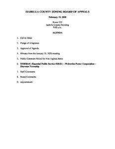 preview image of first page February 19, 2020 Agenda