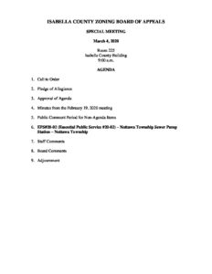 preview image of first page March 4, 2020 Agenda