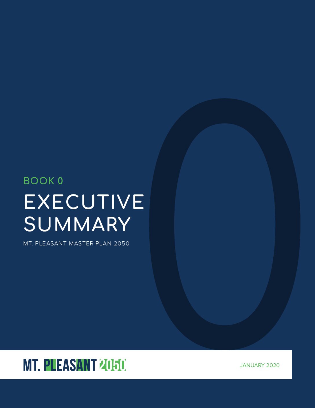 preview image of first page City of Mt. Pleasant Master Plan