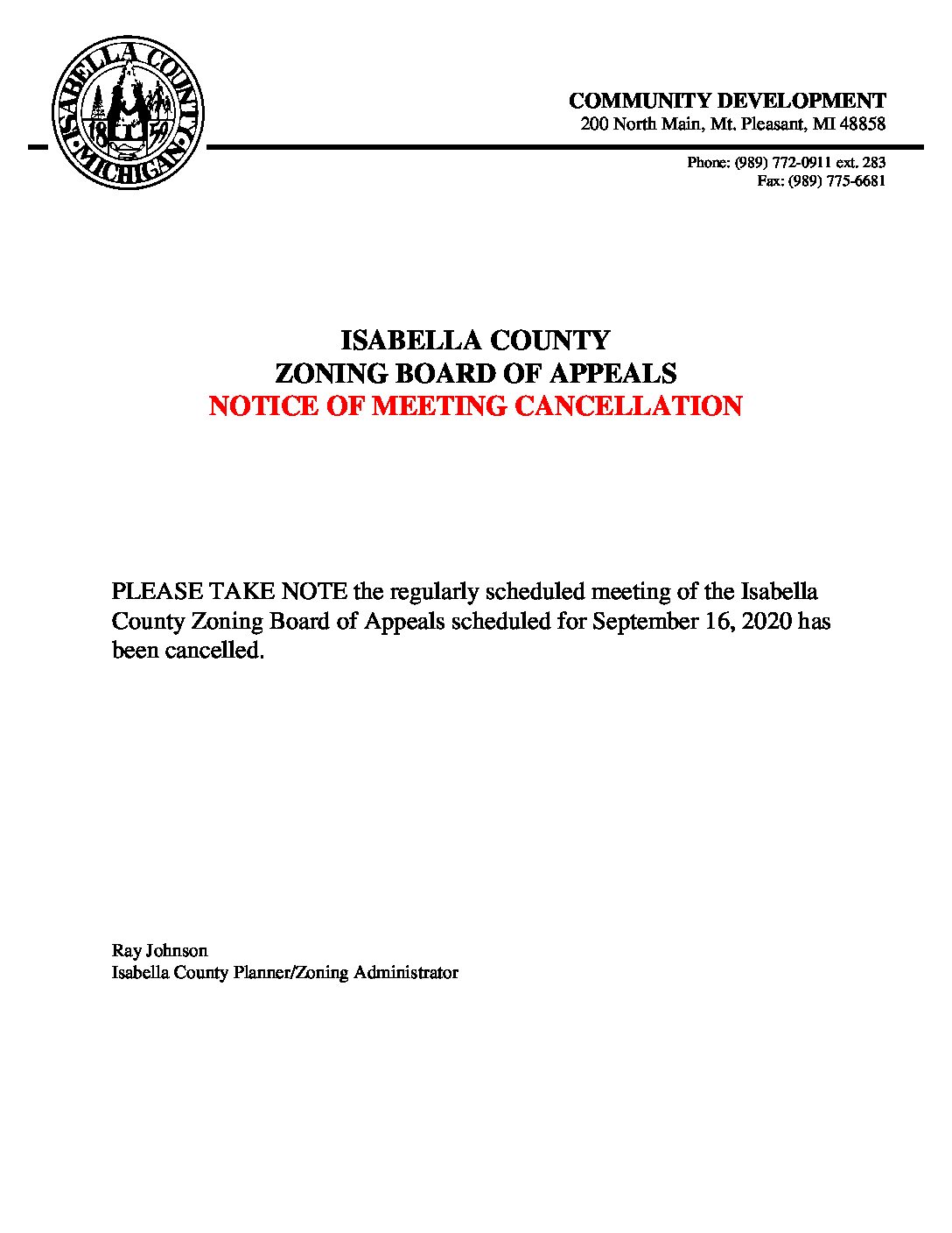 preview image of first page September 16, 2020 Cancellation Notice