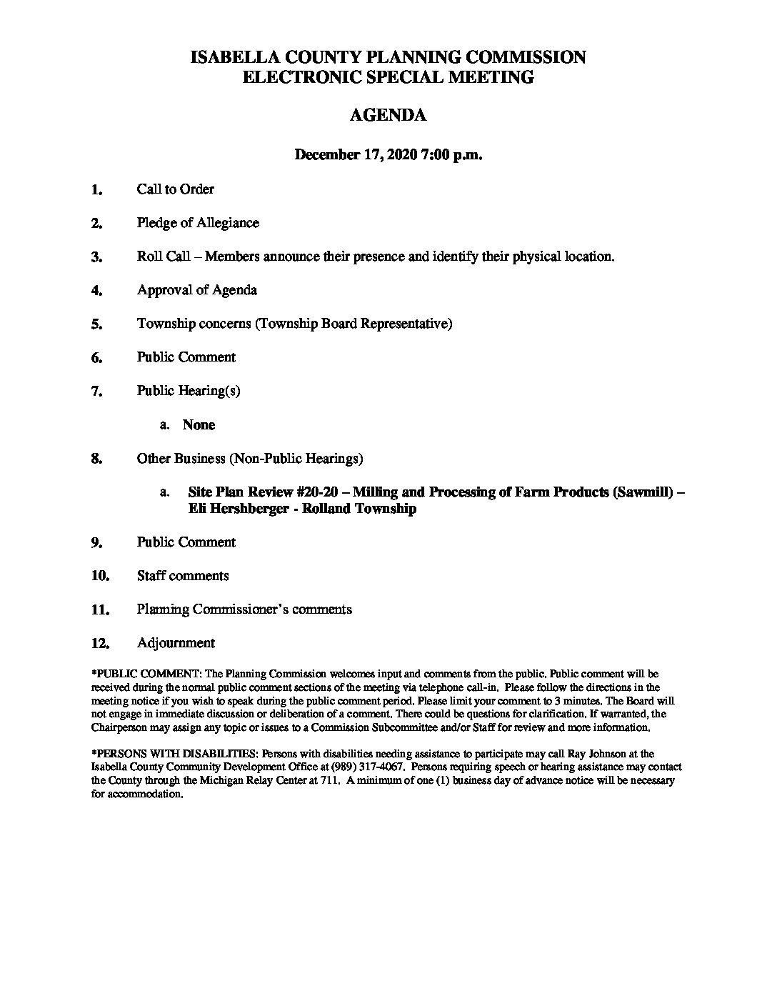 preview image of first page December 17, 2020 Agenda