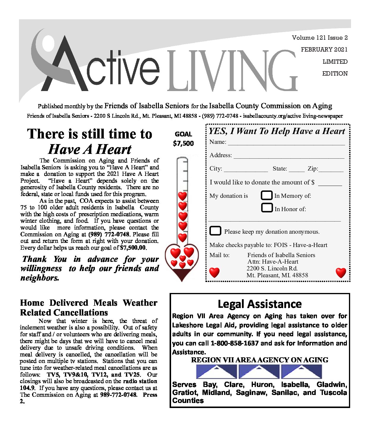 preview image of first page February 2021 Active Living