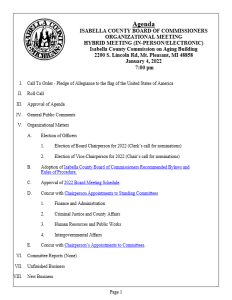 preview image of first page January 04, 2022 Organizational Agenda