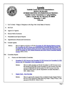 preview image of first page December 7, 2021 Agenda