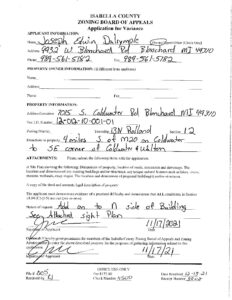 preview image of first page VAR#21-05 Joseph Dalrymple – Rolland Township