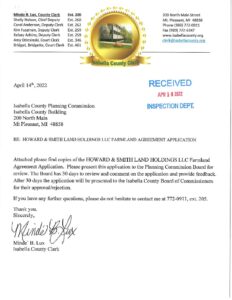 preview image of first page PA116 Farmland Agreement – Howard & Smith Land Holdings LLC. –  Broomfield Township