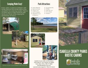 preview image of first page Rustic Cabin Rental Brochure