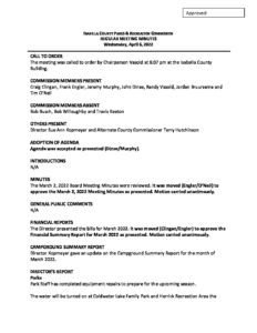 preview image of first page April 6, 2022 Meeting Minutes