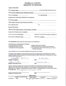 preview image of first page Zoning Amendment #22-03 Higgins – Isabella Township