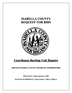 preview image of first page Courthouse Rooftop Unit Repairs RFB