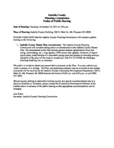 preview image of first page November 10, 2022 Public Hearing Notice