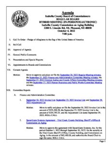 preview image of first page October 4, 2022 Agenda