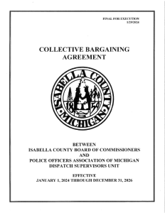 preview image of first page Dispatch Supervisors Unit CBA