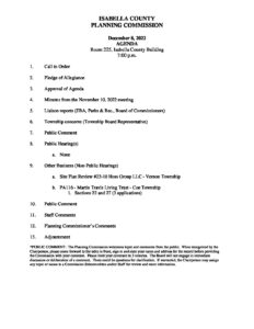 preview image of first page December 8, 2022 Agenda