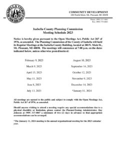 preview image of first page 2023 Proposed Meeting Schedule