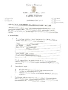 preview image of first page LAO 2023-1 Appointment of Domestic Relations Attorney Referee