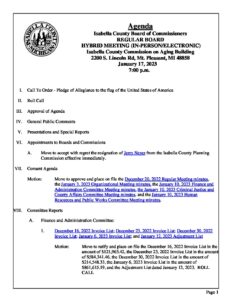 preview image of first page January 17, 2023 Agenda