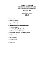 preview image of first page January 18, 2023 Agenda