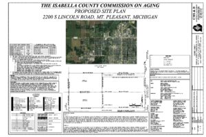 preview image of first page Isabella County COA Pavilion Site Plan