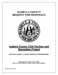 preview image of first page Isabella County COA Pavilion and Recreation Project