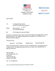 preview image of first page PA116 Bissell – Section 24 Coe Township