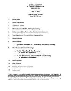 preview image of first page May 11, 2023 Agenda