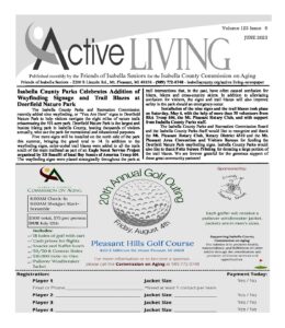 preview image of first page June 2023 Active Living