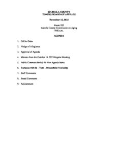 preview image of first page November 15, 2023 Agenda