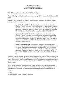 preview image of first page December 14, 2023 Public Hearing Notice