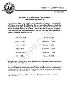 preview image of first page 2024 Proposed Meeting Schedule