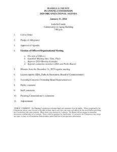 preview image of first page January 11, 2024 Agenda