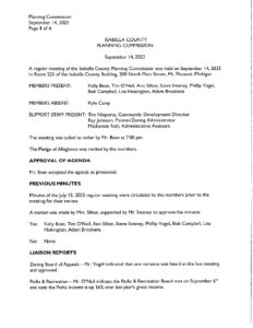 preview image of first page September 14, 2023 Approved Minutes