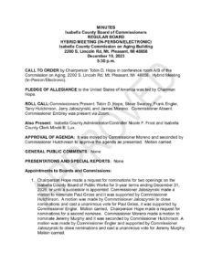 preview image of first page December 19, 2023 Minutes