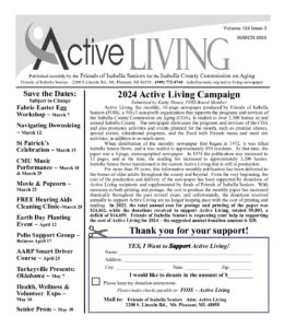 preview image of first page March 2024 Active Living