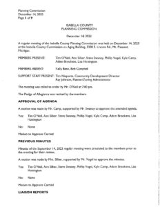 preview image of first page December 14, 2023 Approved Minutes