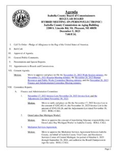 preview image of first page December 5, 2023 Agenda