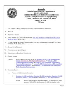 preview image of first page January 16, 2024 Agenda