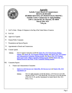preview image of first page March 19, 2024 Agenda