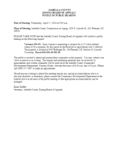 preview image of first page April 17, 2024 Public Hearing Notice