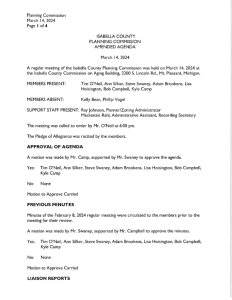 preview image of first page March 14, 2024 Approved Minutes